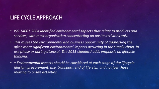 iso 14001 significant aspects